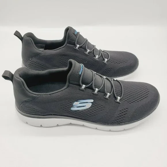 New Skechers Womens sz 10 Black Memory Foam - Picture 3 of 9